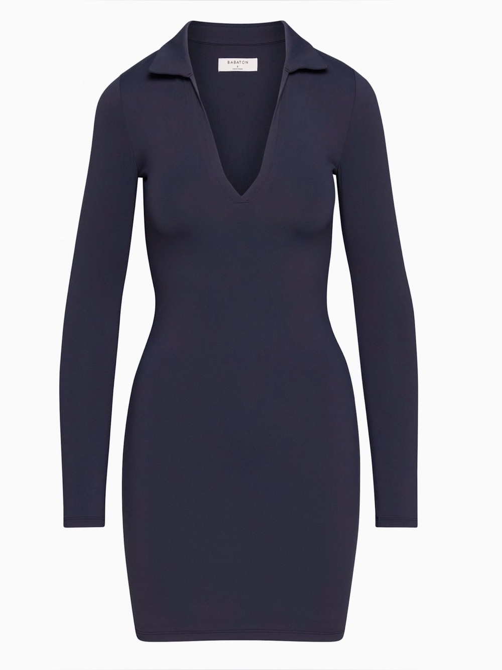 Aritzia Babaton Contour Polo Longsleeve Dress S
